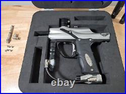 PLANET ECLIPSE ETEK 1 EGO Paintball Gun With Case, Silver Black Original Untested