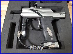 PLANET ECLIPSE ETEK 1 EGO Paintball Gun With Case, Silver Black Original Untested