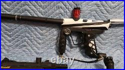 Paintball Gun And Parts Lot With Paintballs Marker 6paintball Marker Guns Lot