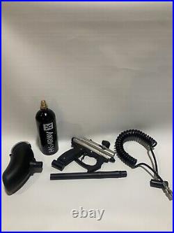 Paintball Gun Marker Complete Setup Hk Army Sabr With Hopper, Tank