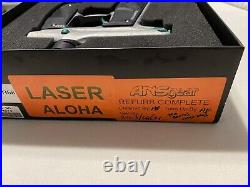 Paintball Gun Mini GS Grey/Teal With Laser Engraved Aloha, With Hk Army Hopper