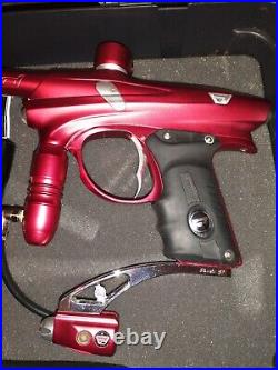 Paintball Gun Proto Red and Black with extras and case