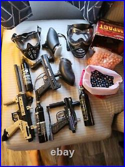 Paintball Guns, accessories and paintballs