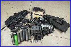 Paintball Lot of 3 used paintball guns/markers. Plus lots of Extras