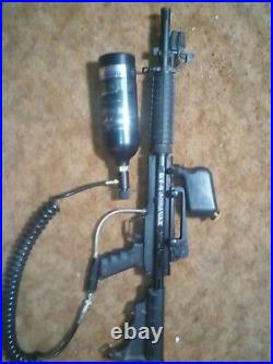 Paintball gun Setup