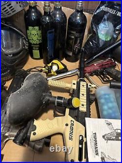 Paintball gun package