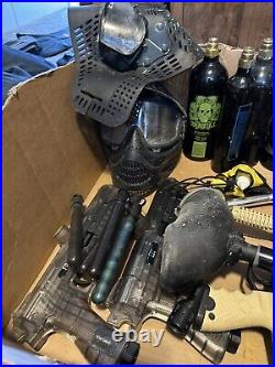 Paintball gun package