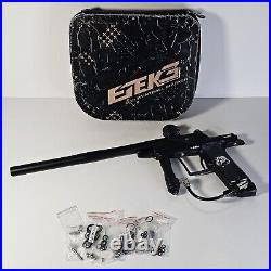 Planet Eclipse ETEK 3 LT Paintball Gun With Case & Extras Skull Custom Grips