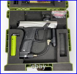 Planet Eclipse Etha Paintball Marker Electronic Paintball Gun Silver With Case