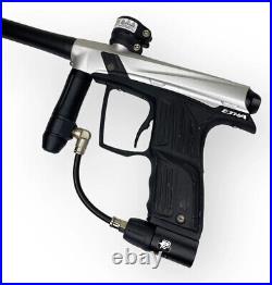 Planet Eclipse Etha Paintball Marker Electronic Paintball Gun Silver With Case