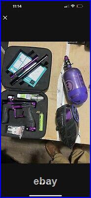 Planet eclipse geo 4 paintball marker With Hopper And Air Tank