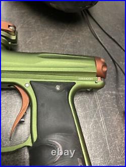 (SEE PHOTOS) Empire Olive/Dust Tan Paintball Gun Bundle With Accessories