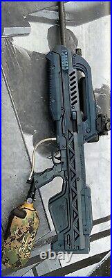 Savage Combat BR75 Battle Rifle Burnt Titanium Tippmann A5 Paintball Gun Marker