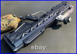 Savage Combat BR75 Battle Rifle Burnt Titanium Tippmann A5 Paintball Gun Marker