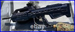 Savage Combat BR75 Battle Rifle Burnt Titanium Tippmann A5 Paintball Gun Marker