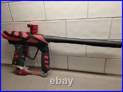 Smart Parts ION Paintball Gun Marker Red with upgrades! Hybrid, Phat