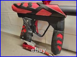 Smart Parts ION Paintball Gun Marker Red with upgrades! Hybrid, Phat