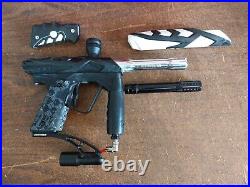 Smart Parts Ion Paintball Gun Black Stuck Dye Barrel + Extra Parts Semi Tested