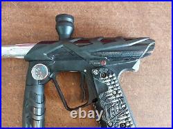 Smart Parts Ion Paintball Gun Black Stuck Dye Barrel + Extra Parts Semi Tested