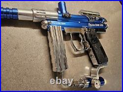 Spyder AMG LCD Paintball Marker Gun Blue Electronic W Case Rare