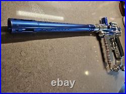 Spyder AMG LCD Paintball Marker Gun Blue Electronic W Case Rare