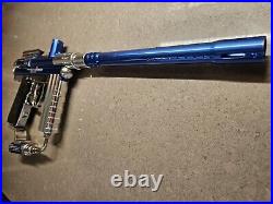 Spyder AMG LCD Paintball Marker Gun Blue Electronic W Case Rare