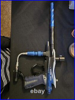 Spyder Electra ACS with Rocking Trigger Frame Paintball Marker Gun Blue/Black