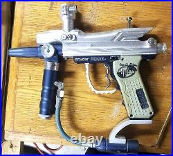 Spyder Fenix Electronic Paintball Marker Gun 12 inch barrel electronics tested