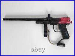 Spyder Pilot Paintball Marker Gun Black Red E Electronic With Charger Bag Hopper