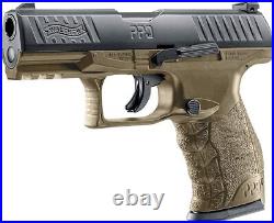 T4E Walther PPQ. 43 Caliber Training Pistol Paintball Gun Marker Flat Dark Earth