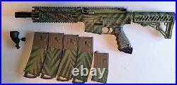 TIPPMANN TMC. 68 Caliber Paintball Marker / Gun With Extra Magazines