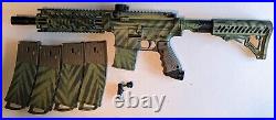 TIPPMANN TMC. 68 Caliber Paintball Marker / Gun With Extra Magazines