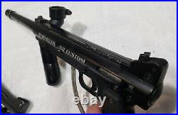 TWO Tippmann Model 98 Custom Paintball Gun + Barrel & New Ball Detent WORK GREAT