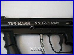 Tippman 98 Custom paintball marker gun UNTESTED Used