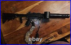 Tippman A5 paintball gun With Tank