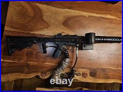 Tippman A5 paintball gun With Tank