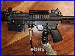 Tippman A5 paintball gun With Tank