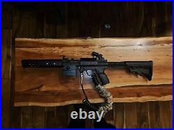 Tippman A5 paintball gun With Tank