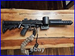 Tippman A5 paintball gun With Tank