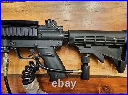 Tippman A5 paintball gun With Tank