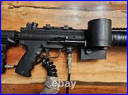 Tippman A5 paintball gun With Tank