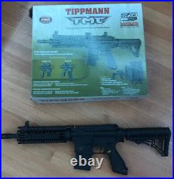 Tippman Tmc Paintball Gun Includes 4 Magazines Gas Tank and Coil