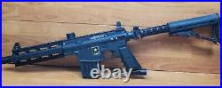 Tippman US Army Project Salvo Paintball Gun with extras