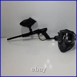 Tippmann 68-Carbine Paintball Gun- Black Armson-13 Rifled Barrel, VL200 Hopper