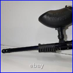 Tippmann 68-Carbine Paintball Gun- Black Armson-13 Rifled Barrel, VL200 Hopper