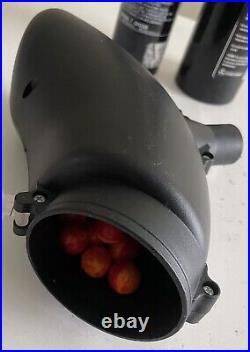 Tippmann 98 Custom Paintball Gun With Act TruGlo Scope Mask 2 Tanks 1 Hopper Bag