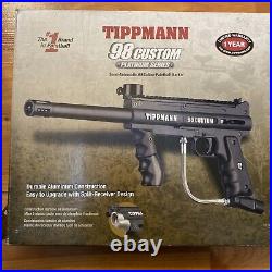 Tippmann 98 Custom Platinum Series UltrA Paintball Gun With Hopp T102072 Ships NOW