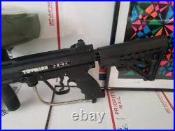 Tippmann A5 A-5 Marker Paintball Gun With Apex Barrel & Upgraded Cyclone T4#318