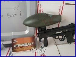 Tippmann A5 A-5 Marker Paintball Gun With Apex Barrel & Upgraded Cyclone T4#318