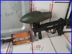 Tippmann A5 A-5 Marker Paintball Gun With Apex Barrel & Upgraded Cyclone T4#318